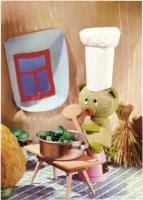 3 db MODERN motívumlap a Mazsola magyar televíziós bábfilmsorozatból / 3 modern motive postcards fro...