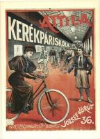 3 db MODERN sport motívumlap; úszás, kerékpár, síelés / 3 modern sport motive postcards, swimming, s...