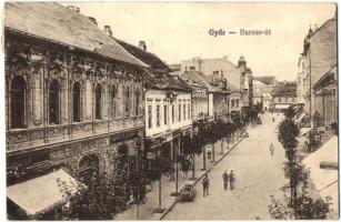 1923 Győr, Baross út, Varga Miklós és Armuth Sándor üzlete (EK)
