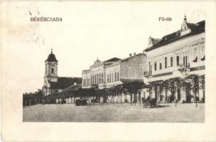 Békéscsaba, Fő tér, üzletek (EK)