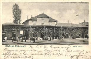 1906 Hatvan, vasútállomás