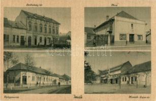 Izsák, Szabadság tér, gyógyszertár, Kossuth lajos tér, Mozi