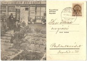1941 Jászkarajenő, inárcsi Dr. Farkas László kertészete. reklámlap (EK)