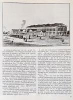 Czére Béla: A vasút története. Bp.,1989, Corvina. Kiadói egészvászon-kötés, kiadói szakadt, sérült p...