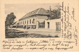 1906 Farád, Szedenics György evangélikus esperes-lelkész háza