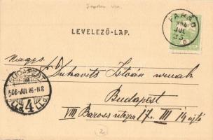 1906 Farád, Szedenics György evangélikus esperes-lelkész háza