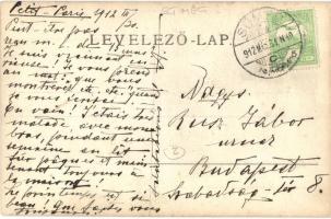 1912 Sümeg, Fehérkő Villa "Ha Isten velünk senki ellenünk" felirattal, szőlőskert. photo