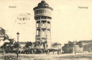 1924 Szeged, Víztorony, piac