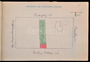 1938 Világszép fővárosunk Budapest -- Térkép és munkafüzet a budapesti népiskolák III. osztálya szám...