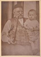 cca 1925-1931 Képek a Weber-család életéből: esküvői fotó, életképek, csoportképek, 5 db nagyméretű ...