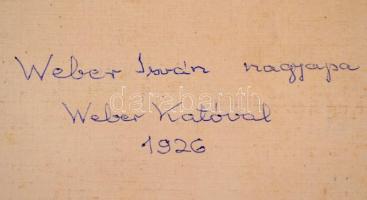 cca 1925-1931 Képek a Weber-család életéből: esküvői fotó, életképek, csoportképek, 5 db nagyméretű ...