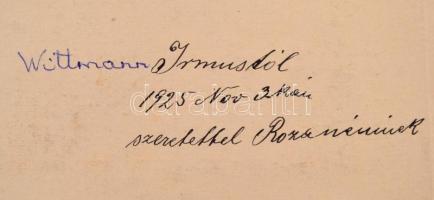 cca 1925-1931 Képek a Weber-család életéből: esküvői fotó, életképek, csoportképek, 5 db nagyméretű ...