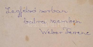 cca 1925-1931 Képek a Weber-család életéből: esküvői fotó, életképek, csoportképek, 5 db nagyméretű ...