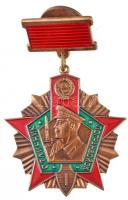 Szovjetunió 1969. "Kiváló Határőr I. osztály" zománcozott fém jelvény szalagon T:1- Soviet Union 1969. "Excellent Border Troop 1st class" enamelled metal badge with ribbon C:AU