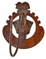 DN "Önkéntes Tűzoltó" zománcozott fém jelvény T:2