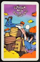 Autók, közlekedés, balesetmegelőzés 1970-es évek 52 db kártyanaptár