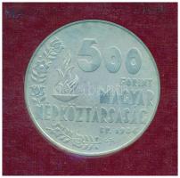 1984. 500Ft Ag "Nyári Olimpiai Játékok - Los Angeles" eredeti tokban, tanúsítvánnyal T:BU
...