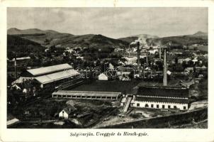 1940 Salgótarján, Üveggyár, Hirsch gyár