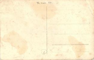 Konyár, utcakép, szövetkezeti üzlet, tél. photo (EK)