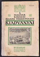 A M. Kir . Állami térképészet kiadványai 1934/1.