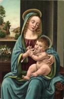 29 db RÉGI vallásos motívumlap / 29 pre-1945 religious motive cards