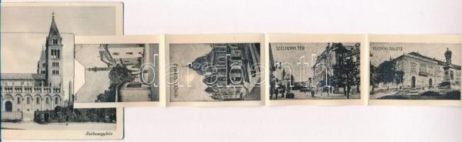 Pécs, leporellocard