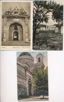 10 db főleg RÉGI magyar városképes lap / 10 mostly pre-1945 Hungarian town-view postcards