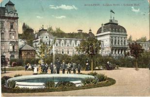 1914 Budapest II. Lukács fürdő (lyuk / hole)