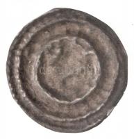 1180-1240. Bracteata Ag III. Béla - IV. Béla (0,2g) T:2 enyhén hullámos lemez  Hungary 1180-1240. Bracteata Ag Bela III/IV (0,2g) C:XF slightly wavy coin Huszár: 192., Unger I.: 122.