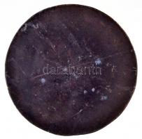 ~1970-1980. "Bács-Kiskun Megyei Tűzoltóparancsnokságtól" egyoldalas Br plakett (120mm) T:2