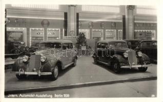 1939 International Automobil-Ausstellung Berlin / International Automobile Exhibition in Berlin. Bosch, Mercedes, Blaupunkt + So. Stpl.