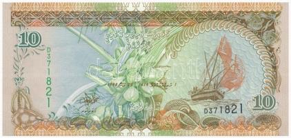Maldív-szigetek 1998. 10R T:I 
Maldives 1998. 10 Rufiyaa C:UNC