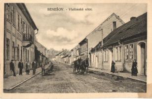 Benesov, Vlasímská ulice / street view (fl)