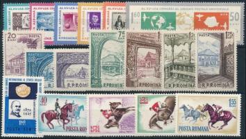 1963-1964 3 klf sor + 1 önálló érték, 1963-1964 3 sets + 1 stamp