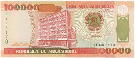 Mozambik 1993. 100.000M T:I
Mozambique 1993. 100.000 Meticais C:UNC