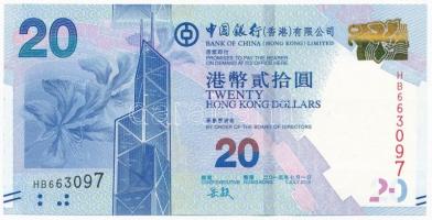 Hongkong 2015. 20$ T:I Hong Kong 2015. 20 Dollars C:UNC