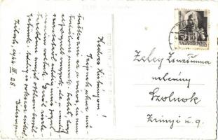 1944 Zilah, Zalau; Református Wesselényi kollégium / boarding school. Foto Elite "Péter" p...