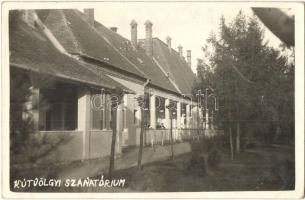 1940 Kútvölgy (Hódmezővásárhely), Szanatórium. photo (EK)