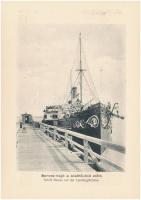 Balatonfüred, leporelló füzet 16 képpel, benne: Gyógyterem, Klotild udvar, Savó kút, Baross gőzhajó,...