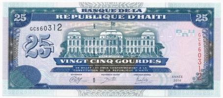 Haiti 2014. 25G T:I Haiti 2014. 25 Gourdes C:UNC