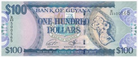 Guyana 2016. 100$ T:I Guyana 2016. 100 Dollars C:UNC