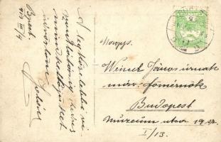 1913 Gyenesdiás, Jolán-lak. photo (EK)