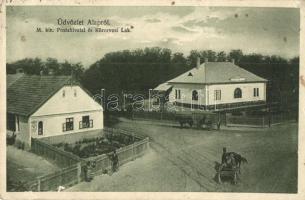 1931 Alap, M. kir. postahivatal, Körorvosi lak (EK)