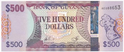 Guyana 2011. 500$ T:I Guyana 2011. 500 Dollars C:UNC