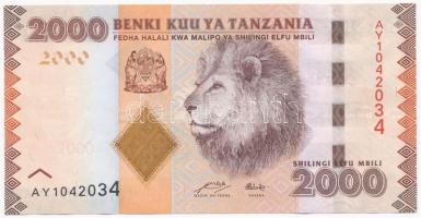 Tanzánia 2010. 2000Sh T:I Tanzania 2010. 2000 Shillings C:UNC