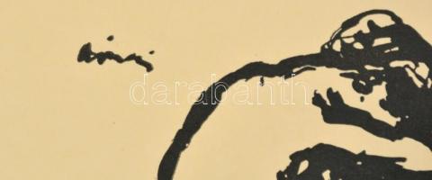 Rippl-Rónai József (1861-1927): Aktok. Cinkográfia, papír, jelzett a cinkográfián, 26×35 cm (A 200 p...