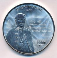 2018. 20.000Ft Ag "A Szózat megzenésítésének 175. évfordulója" tanúsítvánnyal T:PP