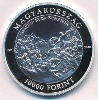 2018. 10.000Ft Ag "Görgei Artúr születésének 200. évfordulója" tanúsítvánnyal T:PP