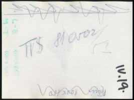 cca 1960-1970 Budapest, futóverseny a Keleti pályaudvarnál, sajtófotó, hátulján feliratozva, 12×9 cm