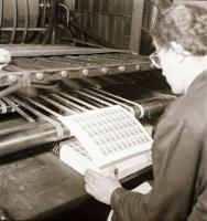 cca 1956 Bélyegriport (tervezés, nyomtatás, gyűjtés), 15 db vintage negatív Kotnyek Antal (1921-1990...